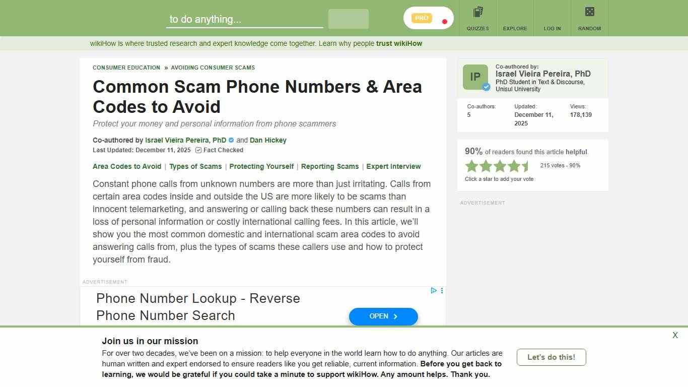 List of Scammer Phone Numbers: 25+ Area Codes to Avoid