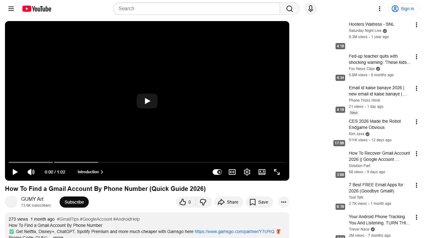 How To Find a Gmail Account By Phone Number (Quick Guide 2026) - YouTube
